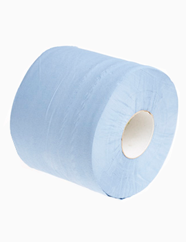 Centre Feed Roll 3 Ply 375 Sheets Blue 1 x 6